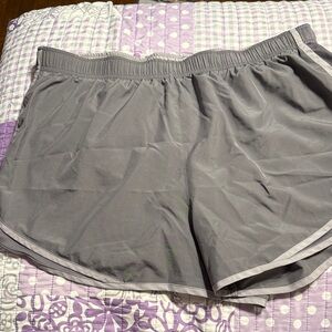 Nike Women's Gray Athletic Shorts